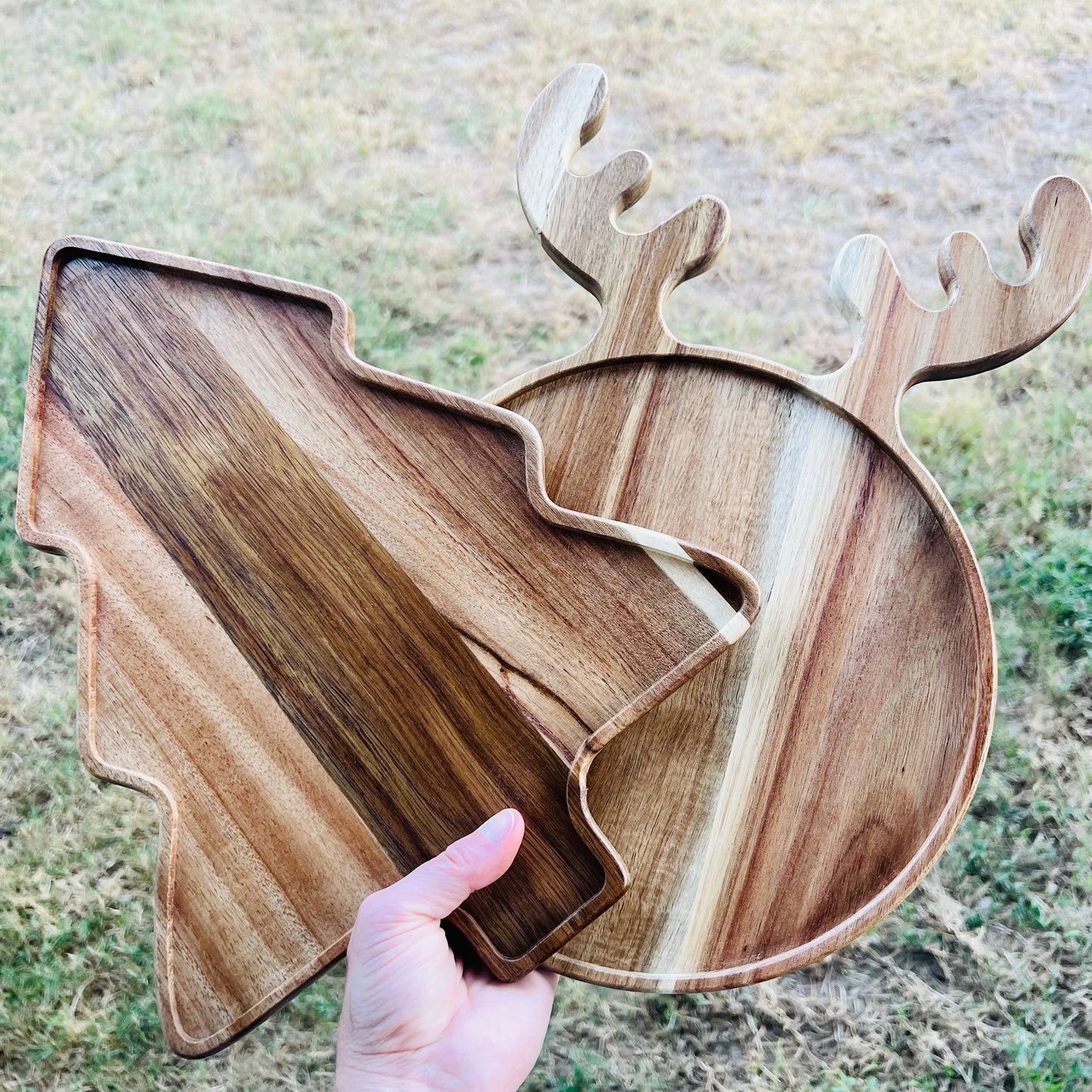 Christmas Wood Tray