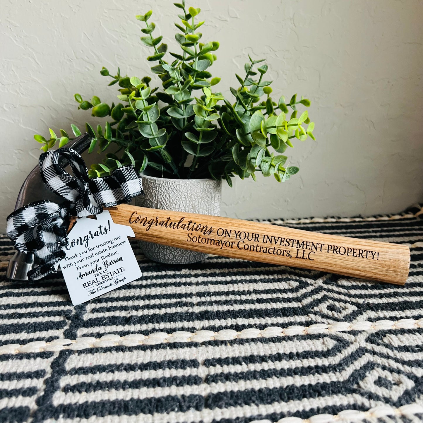 Custom Engraved Hammer