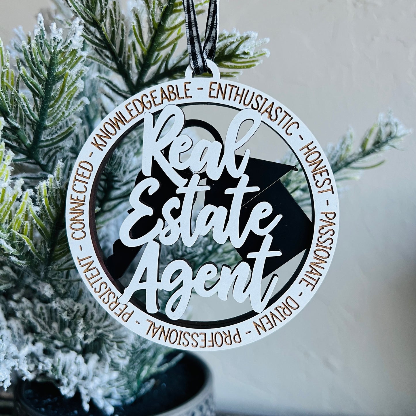 Christmas Ornament-Real Estate Agent