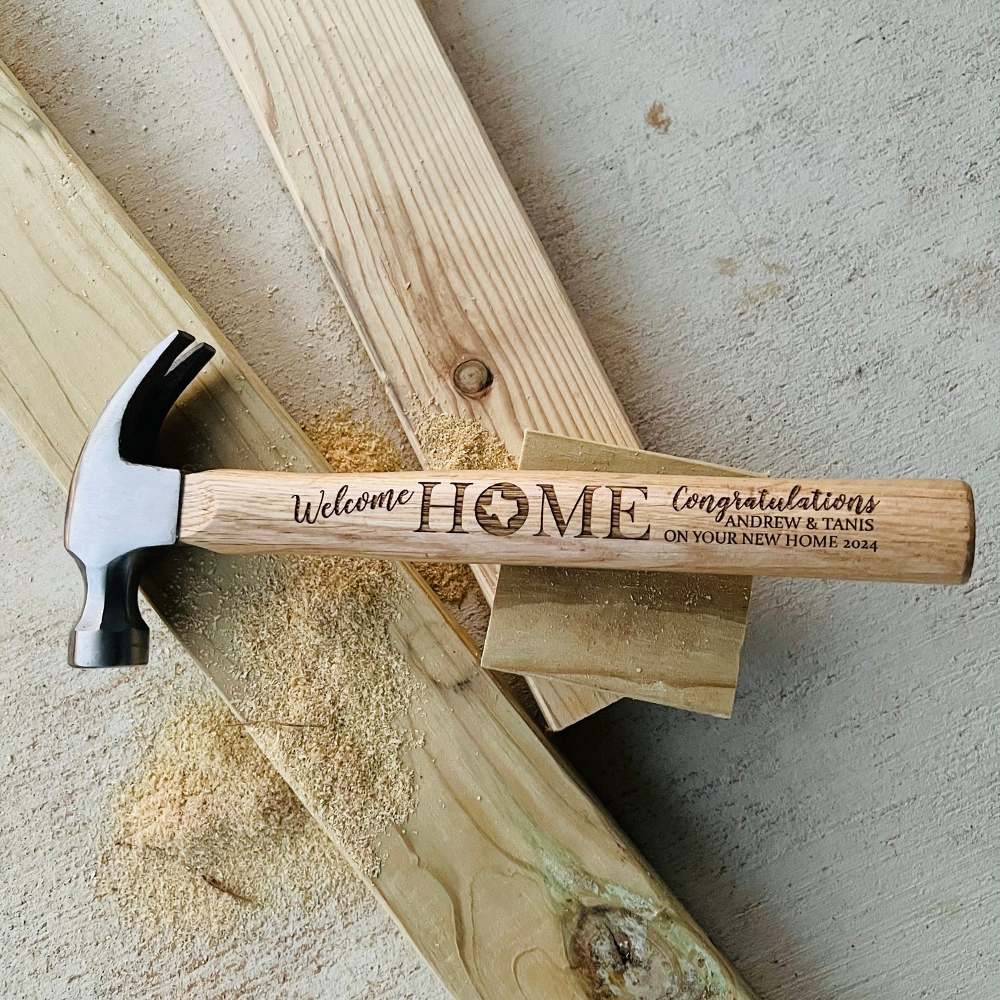 Custom Engraved Hammer