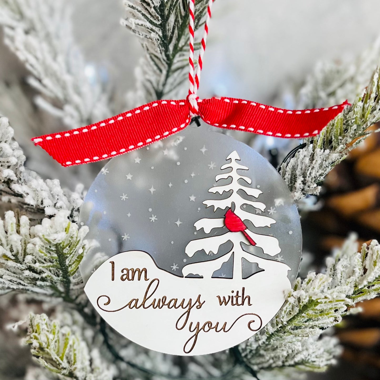 Christmas Ornament-Memorial Cardinal