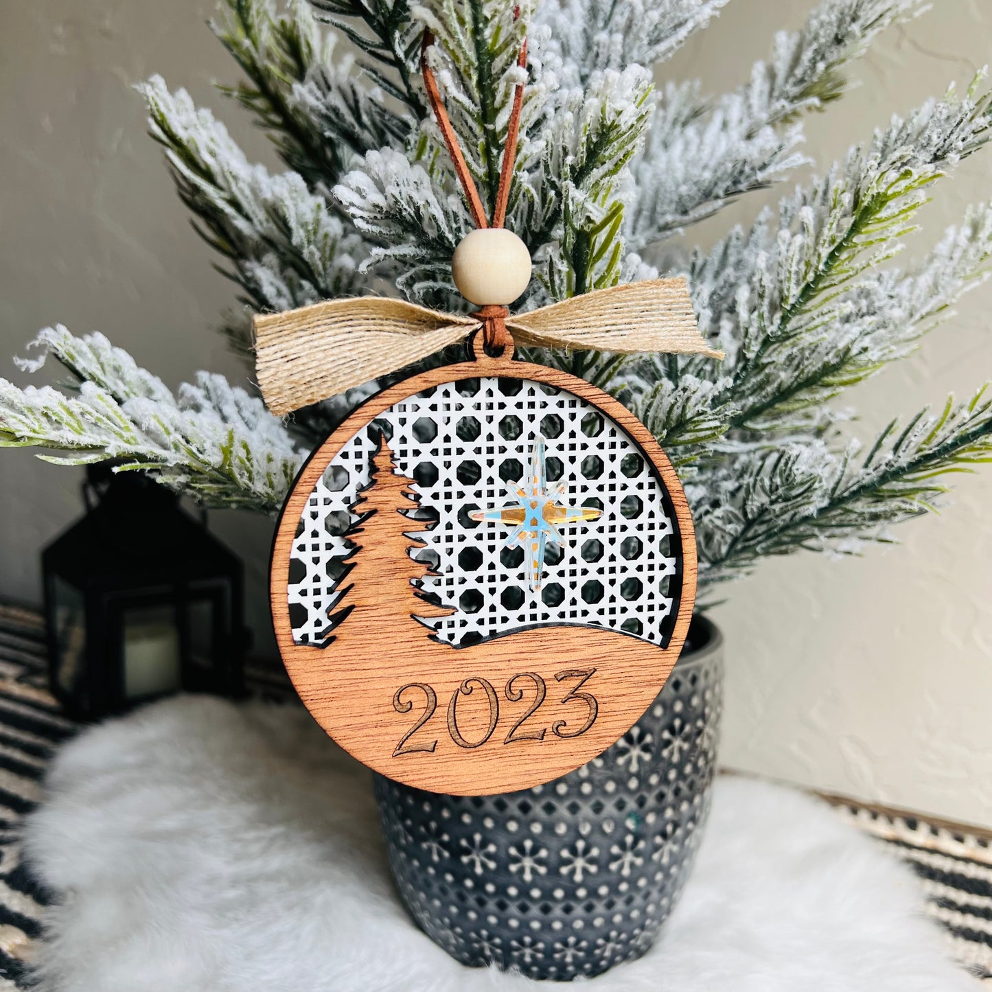 Christmas Ornament-Bright Star Custom Year