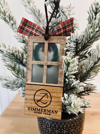 Christmas Ornament-Home for the Holidays Door