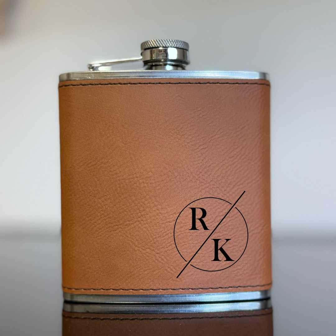 Leatherette Flask