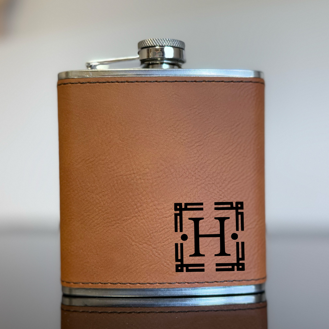 Leatherette Flask