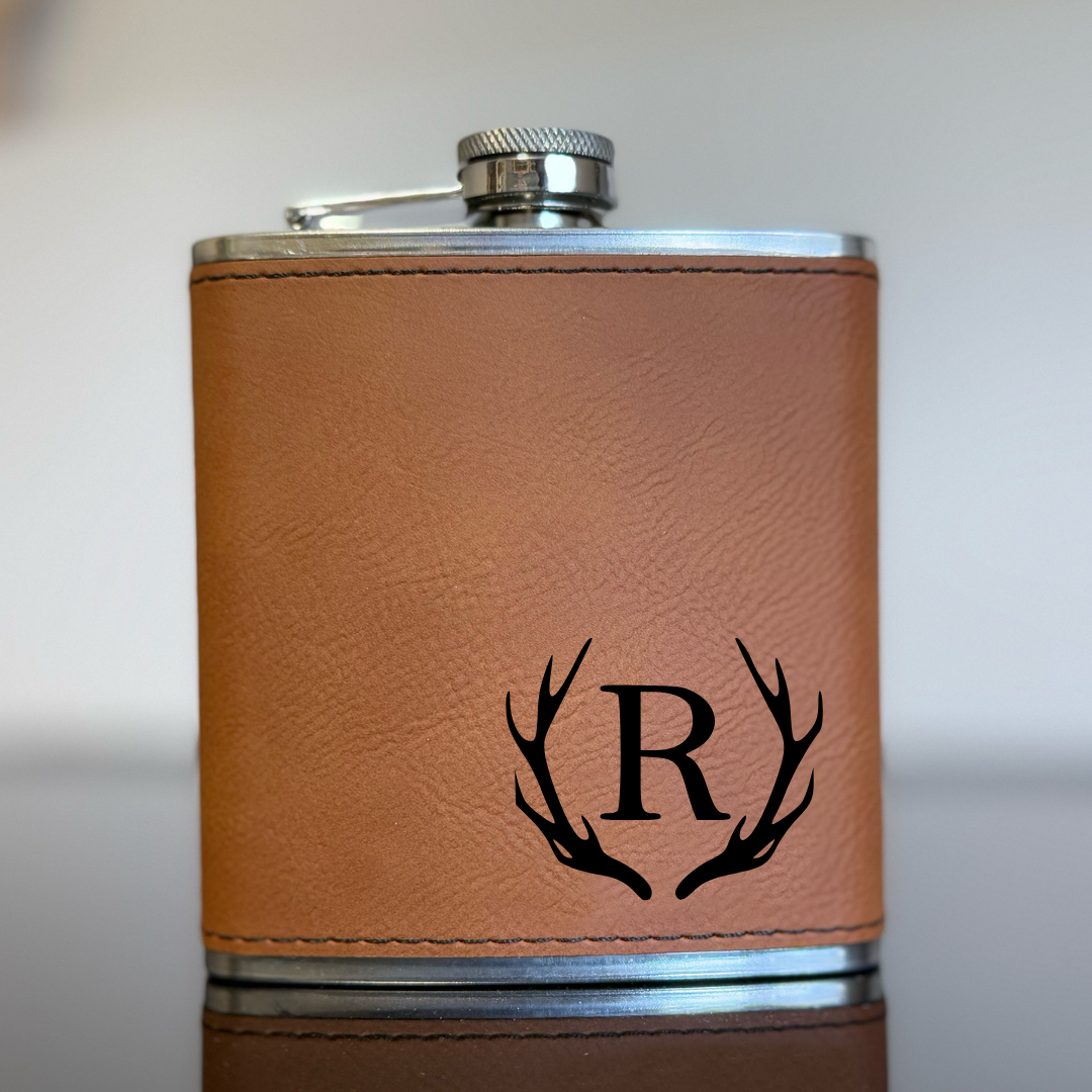Leatherette Flask