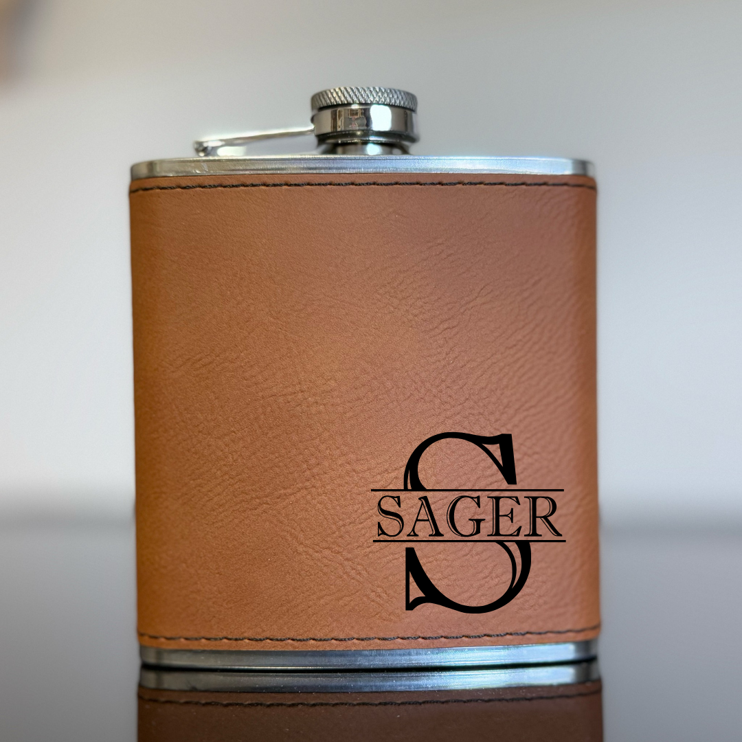 Leatherette Flask