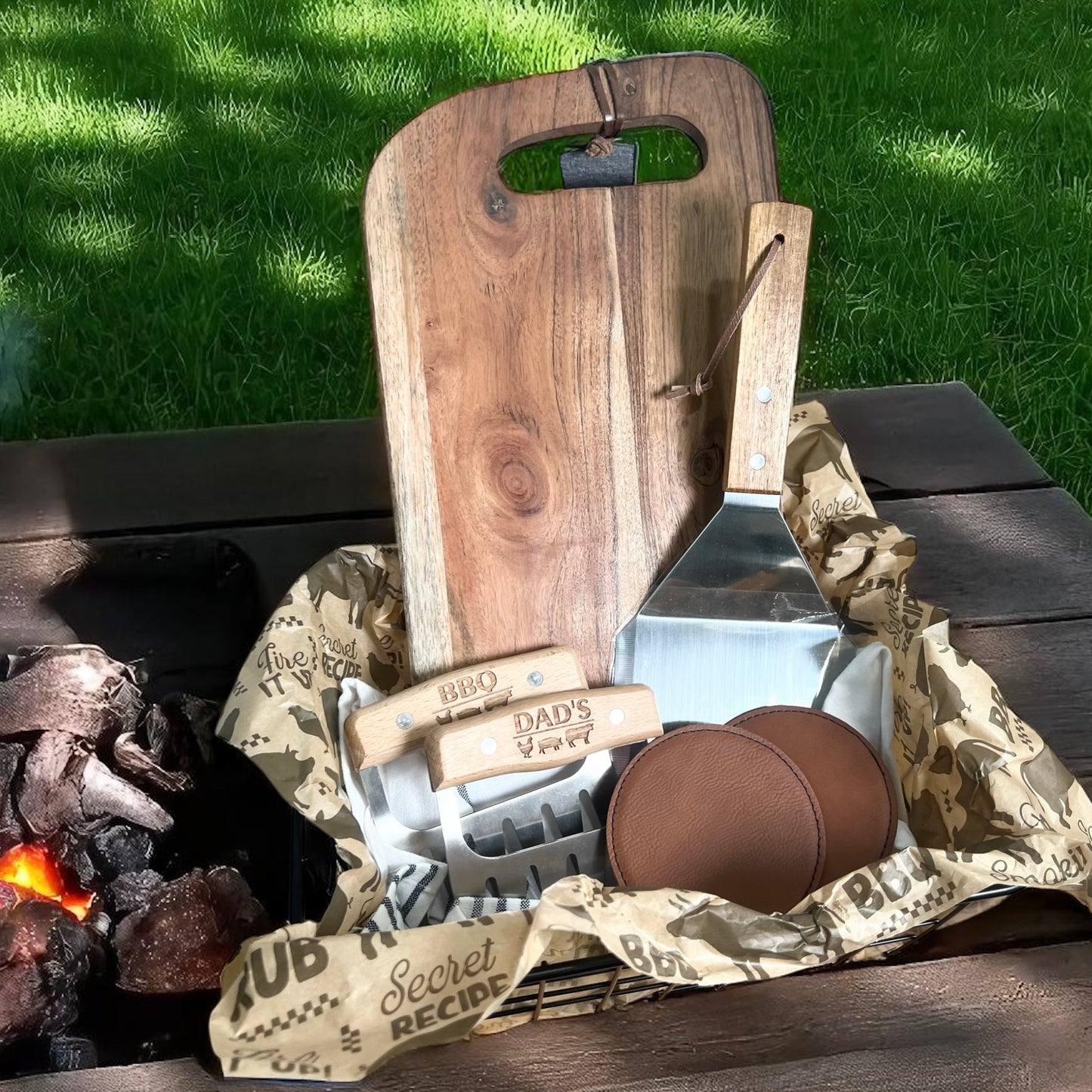 Custom Gift Basket- Barbeque