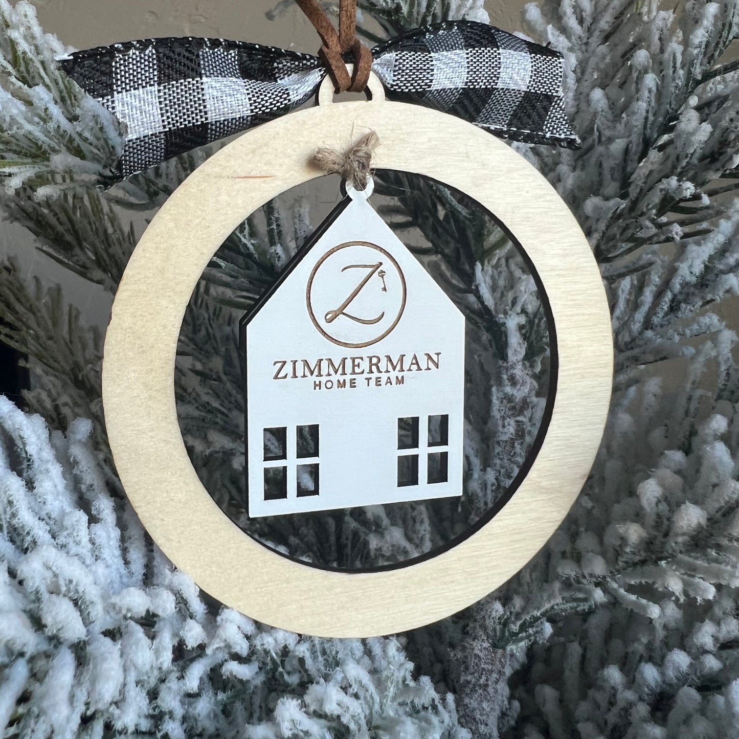 Christmas Ornament-House Dangle
