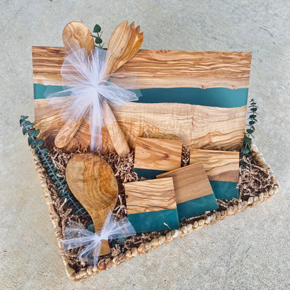 Custom Gift Basket-Olivewood