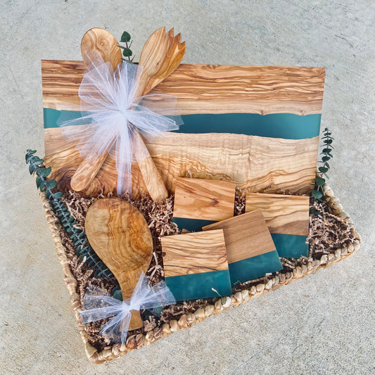 Custom Gift Basket-Olivewood