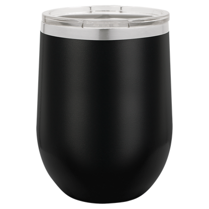 Custom Branded 12 oz Insulated Wine Tumbler