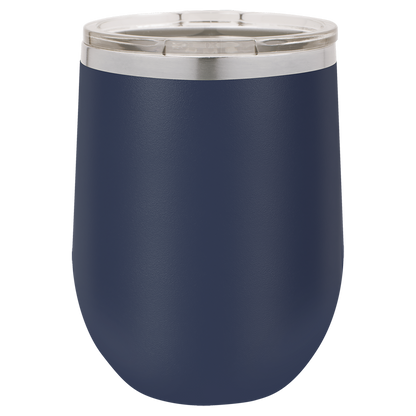 Custom Branded 12 oz Insulated Wine Tumbler