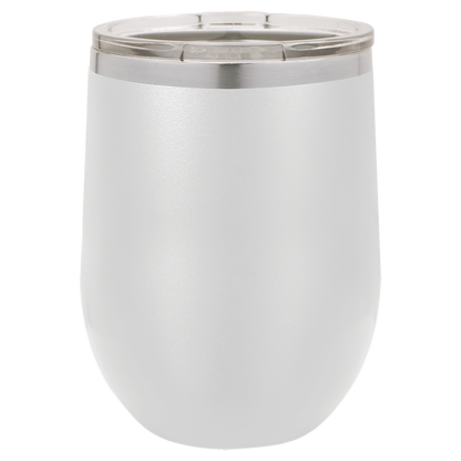 Custom Branded 12 oz Insulated Wine Tumbler