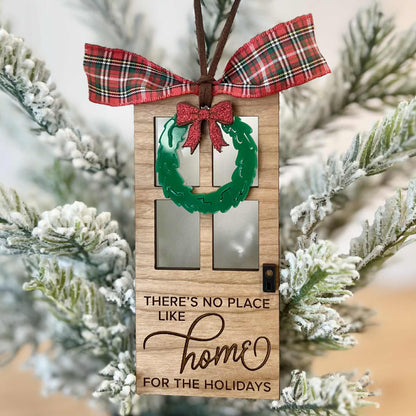 Christmas Ornament-Home for the Holidays Door