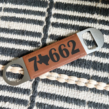Leather Bottle Opener