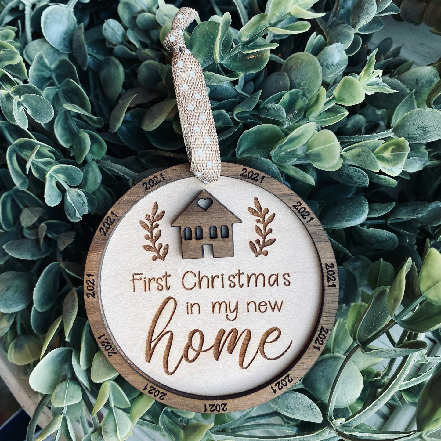 Christmas Ornament-First Christmas in My New Home