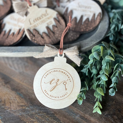 Christmas Ornament-Christmas Tree Custom Family Name